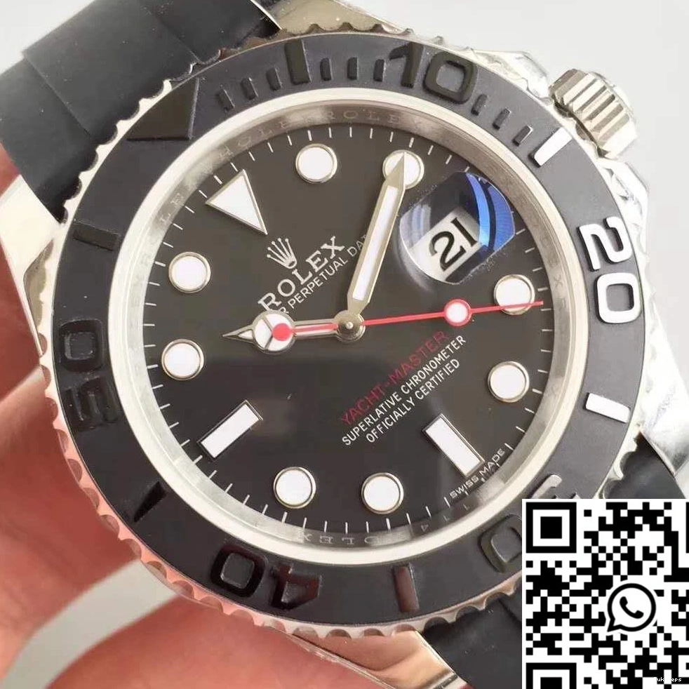 Steel Custom Rolex Master AR Case 116655 Stainless 40mm Factory Yacht 0126